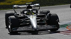 Lewis Hamilton na trati Velké ceny Itálie