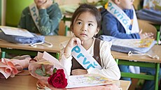 Základní �kola Weberova na Praze 5 p�ivítala v leto�ním �kolním roce nové �áky...