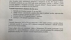 �ehka také nechal neobvykle odtajnit �ást vojenské analýzy, kterou dva roky...