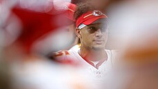 Nejvíce body pro hrá�e fantasy p�isp�l v minulé sezon� Patrick Mahomes z Kansas...