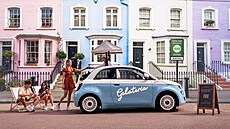 Britská pobo�ka Fiatu postavil na základ� kabrioletu 500e nejmen�í gelaterii na...