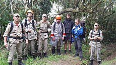 S fotkou s brazilskými záchraná�i nedávno usp�la v sout�i Masarykovy...