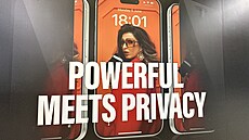 Únik podoby iPhon� na stánku Panzer Glass