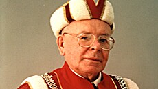 Martin �ernohorský v dob�, kdy vedl Slezskou univerzitu v Opav�.