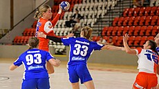 Momentka z utkání Slavia - Olomouc.