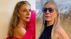 Dánka Dorrit Böilerehaugeová se po �edesátce stala vyhledávanou modelkou (2023).