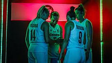 �eské basketbalistky jsou do zápasu na mistrovství Evropy ve 3x3 v Jeruzalém�....