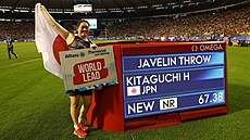 Japonská o�t�pa�ka Haruka Kitagu�iová dál vládne, v Bruselu si hodila osobní...