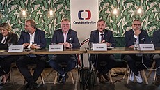 Nový ředitel ČT Jan Souček představil svůj tým a vize. (4. září 2023)