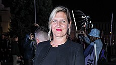 Hana Třeštíková na módní přehlídce Vandy Jandy na Mercedes-Benz Prague Fashion...