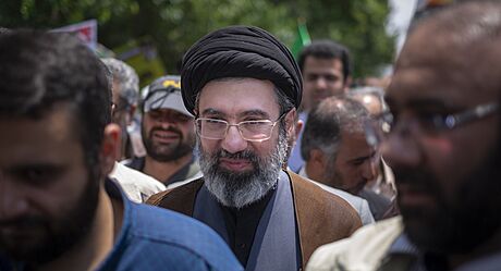 San íránského nejvyího vdce Modtaba Chameneí (31. kvtna 2019)