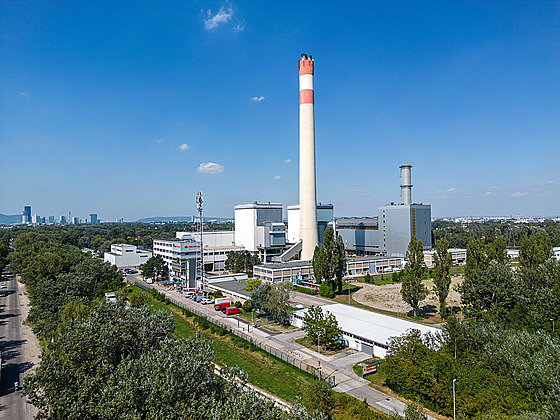 Elektrárna Donaustadt spolenosti Wien Energie