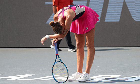 Karolína Plíková na turnaji v Guadalajae