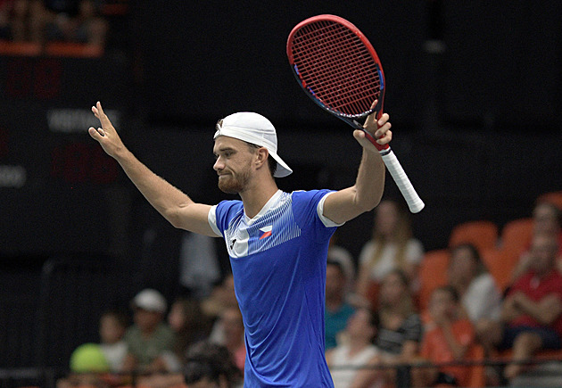 Specialista na Davis Cup Macháč si věří: Nervozitu soupeře poznáte třeba u losu