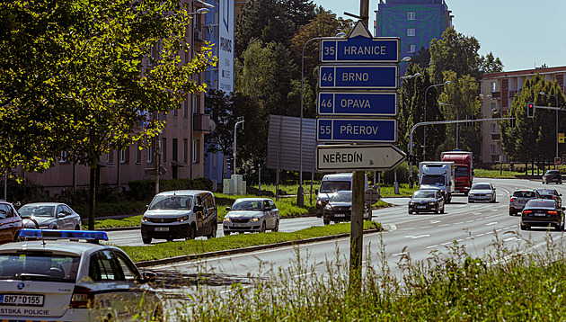 Oprava zavře velkou část průtahu Olomouce, přes dvacet tisíc aut musí jinudy