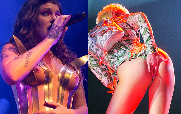 Erotická show na koncertech. Ukázat prsa se nestydí Lady Gaga, Miley ani Tove Lo