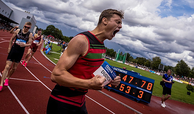 Dudycha zaběhl v Záhřebu český juniorský rekord na 800 metrů