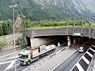 Gotthardský tunel (25. ervna 2014)