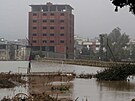 Následky povodní ve mst Shahhat v Libyi (11. záí 2023)