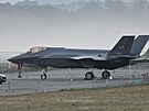 Statická ukázka stíhaky páté generace F-35