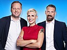 Reportéi O2 TV Sport: Jan Hrabal, Jakub Koreis, Tereza Kubíková