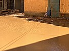 Libyjské msto Darná smetly niivé záplavy. (14. záí 2023)