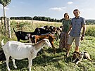 Petra a Stanislav Kut��kovi postupn� p�em��uj� intenzivn� zem�d�lsky vyu��van�...