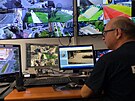 Kamerov� syst�m m�stsk� policie v N�chod�.