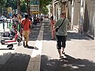Hlavní ulice v jihofrancouzském Marseille