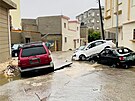 Následky povodní v Al Bayd v Libyi (11. záí 2023)