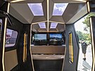 Na praském Výstaviti jezdí autonomní minibus (15. záí 2023)