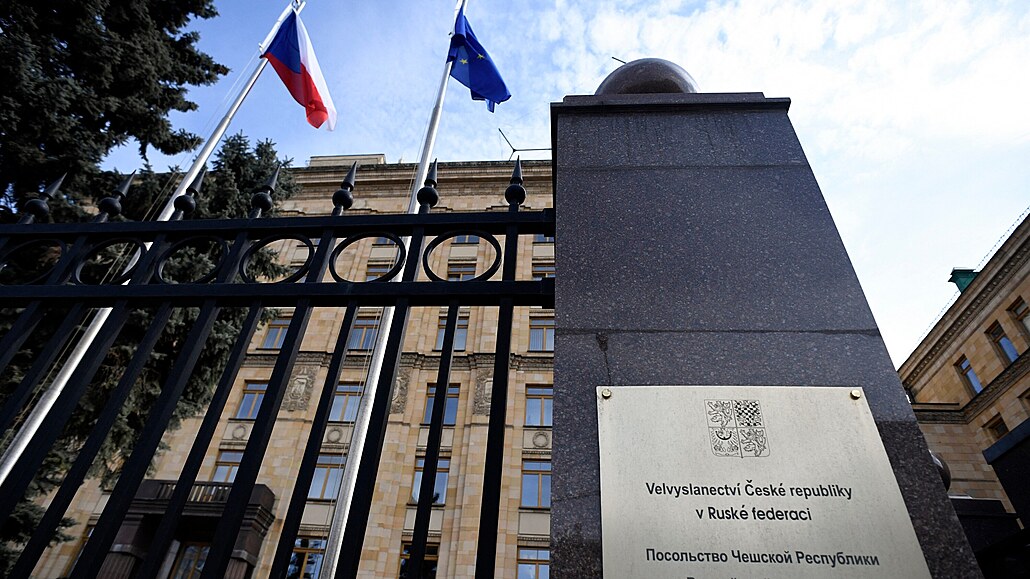Budova velvyslanectví eské republiky v Ruské federaci.