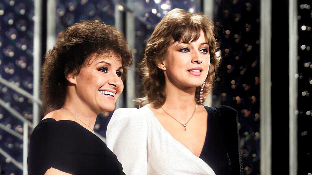 Jitka Zelenková a Zlata Adamovská v po�adu ABECEDA (1985)