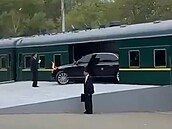 Kim opouští Rusko, limuzínou vjel rovnou do vlaku