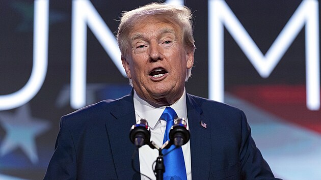 Bývalý americký prezident Donald Trump (16. září 2023)