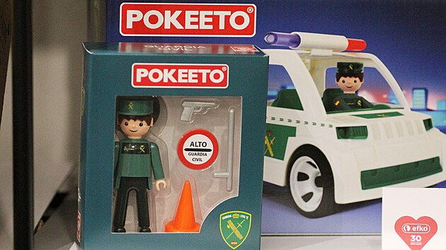 Takto vypad� Igr��ek policista pro �pan�lsk� trh.