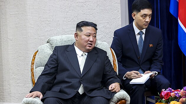 Severokorejsk ldr Kim ong-un v Rusku (12. z 2023)