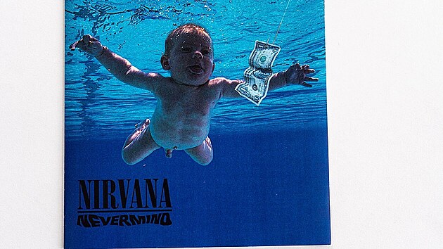 Cover alba Nevermind, které celosvětově proslavilo skupinu Nirvana.