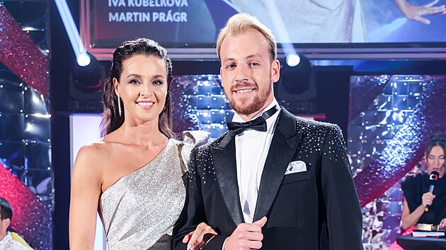 Iva Kubelková a Martin Prágr (Praha, 12. září 2023)