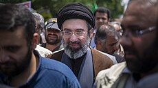 San íránského nejvyího vdce Modtaba Chameneí (31. kvtna 2019)