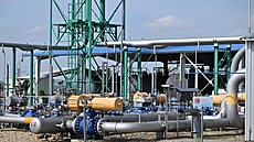 Plynové zásobníky, které stát odkoupil od firmy RWE Gas Storage (18. září 2023)