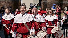 Historické vinobraní se konalo od pátku ve Znojm�. (9. zá�í 2023)