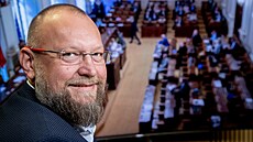 Prezident Petr Pavel pi udílení státních vyznamenání. (28. íjna 2024)