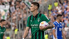 Tomá vanara bhem utkání s Darmstadtem.