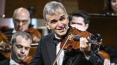 Proslulý houslista Gil Shaham koncertoval na Dvoákov Praze.