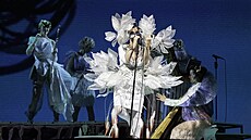 Snímek z p�edstavení Cornucopia od Björk