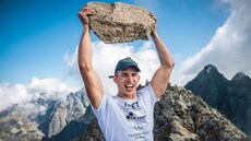 Polský sportovec a sb�ratel nejr�zn�j�ích rekord� Wojciech Sobierajski s...