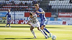 Momentka ze zápasu Sigma Olomouc - Dynamo �eské Bud�jovice.