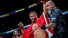 Dánský MMA zápasník Louis Glismann zabojuje v semifinále turnaje Gamechanger...