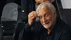 Rudi Völler si oddychl, jeho návrat na n�meckou lavi�ku dopadl dob�e.